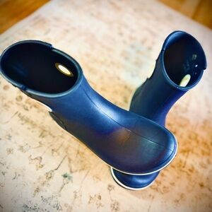 CROCS Navy Blue Winter & Rain Boots